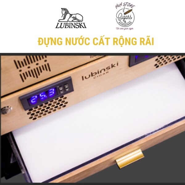 Tủ điện bảo quản xì gà Lubinski - RA222 - Tủ điện cigar Lubinski