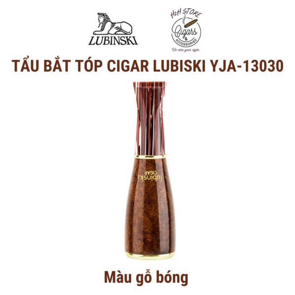 Bắt top cigar, tẩu xì gà gỗ thạch nam cao cấp Lubinski ring 40-60 YJA-13030