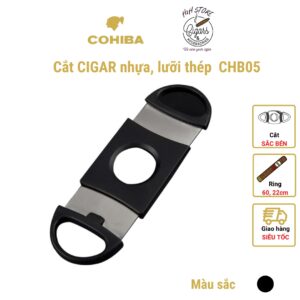 Cắt xì gà, cắt cigar nhựa lưỡi thép - H2H Phụ Kiện Cigar