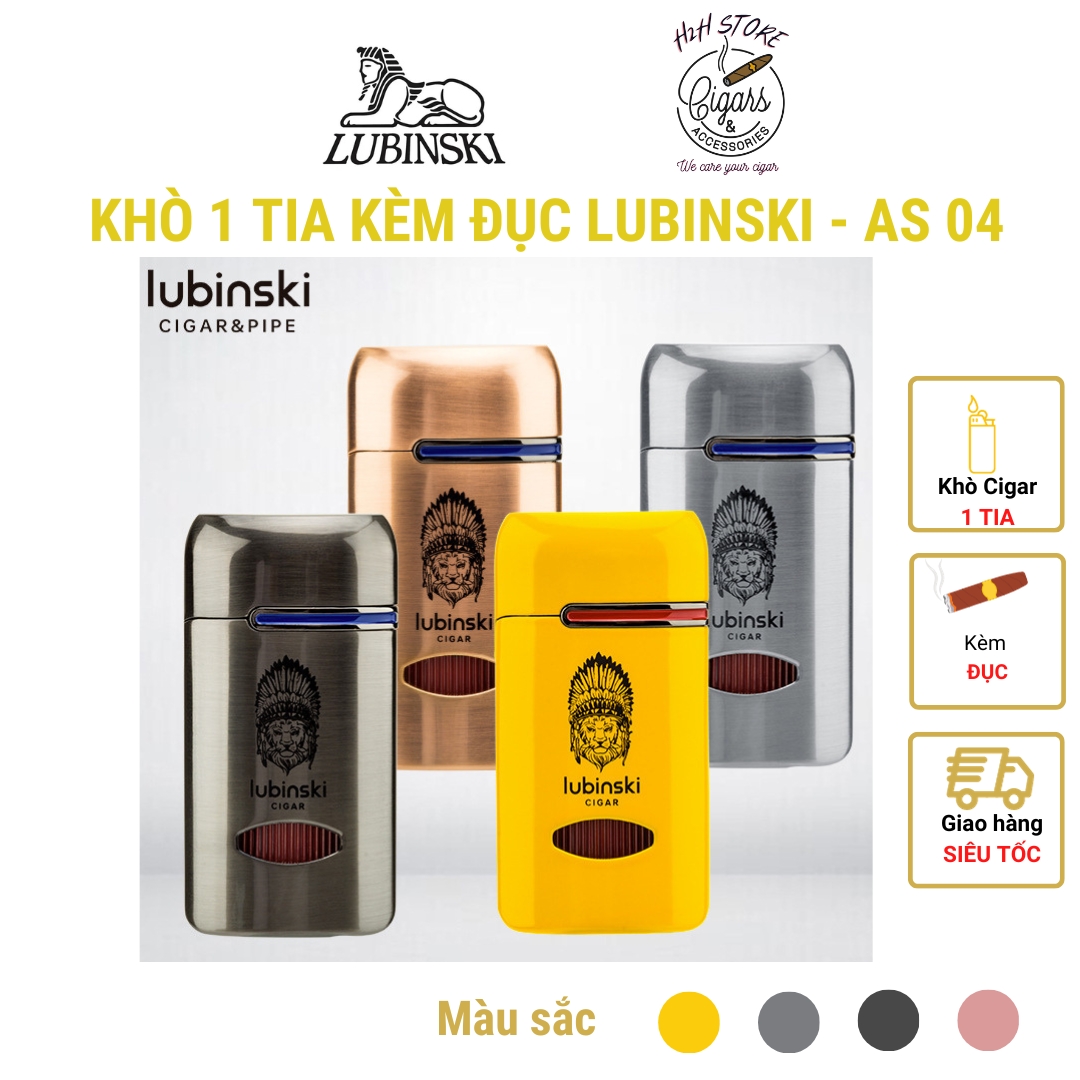 Khò cigar Lubinski 1 tia kèm đục AS04- H2H Store