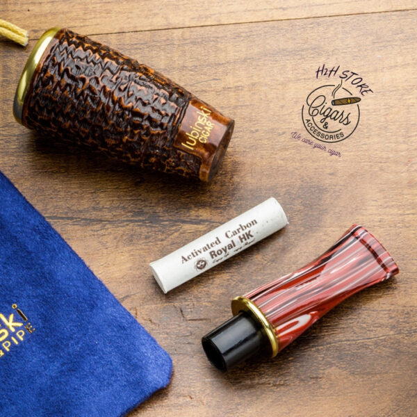 Bắt top cigar, tẩu xì gà gỗ thạch nam cao cấp Lubinski ring 40-60 YJA-13030