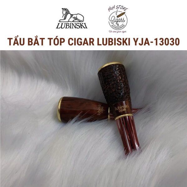 Bắt top cigar, tẩu xì gà gỗ thạch nam cao cấp Lubinski ring 40-60 YJA-13030