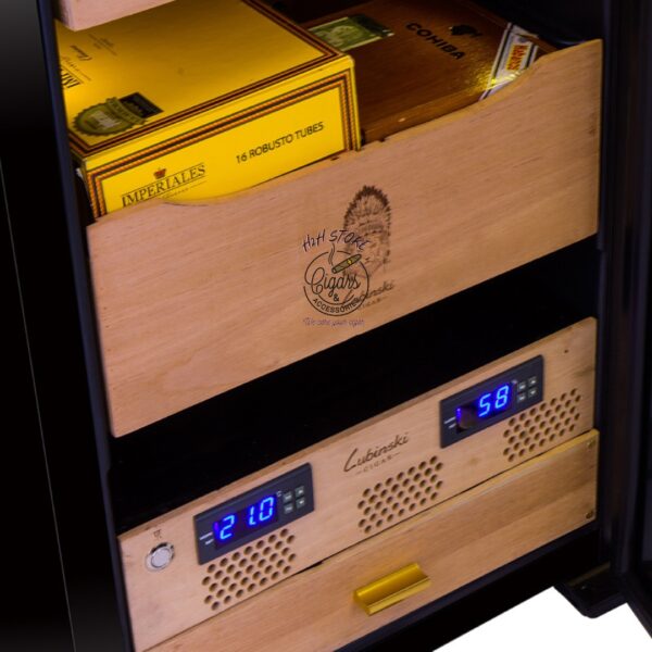 Tủ điện bảo quản xì gà Lubinski RA-333, Tủ điện cigar Lubinski RA - 333